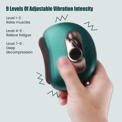 "GlowLift Pro — Electric Gua Sha Face Massager | 12-Speed Vibration + Red Light Therapy"