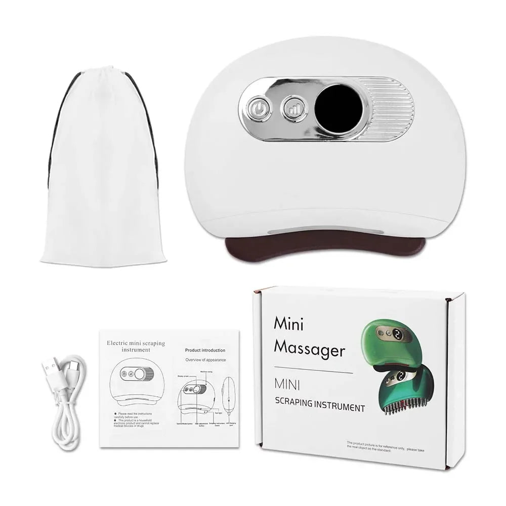 "GlowLift Pro — Electric Gua Sha Face Massager | 12-Speed Vibration + Red Light Therapy"